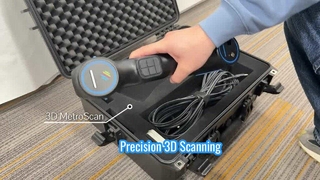 Scanner 3D portátil MetroScan
